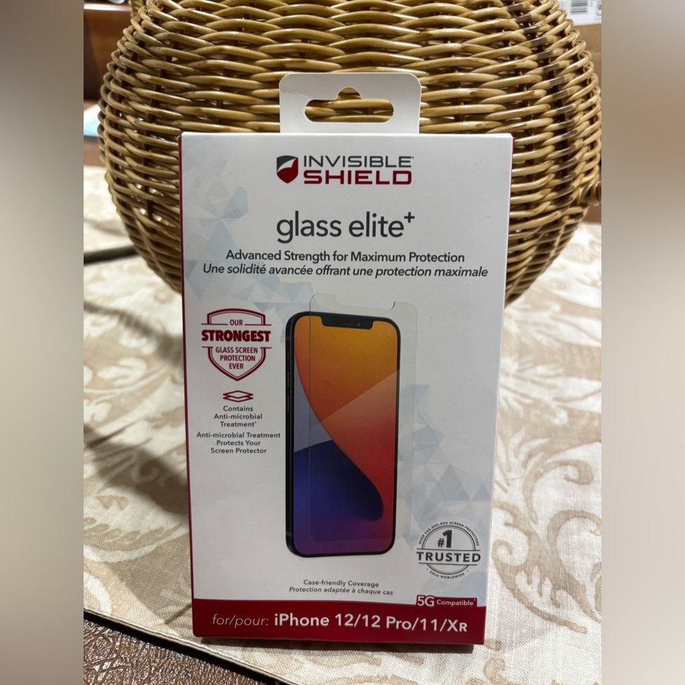 Glass Elite+ Screen Protector for iPhone (Clear)